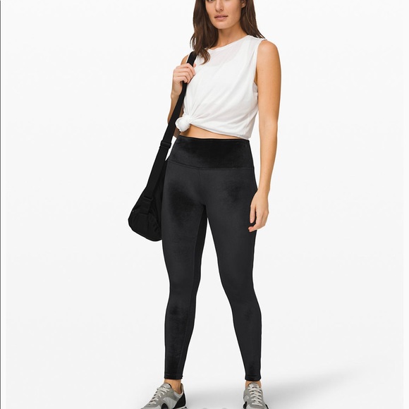 lululemon athletica Pants - Lululemon Wunder Lounge HR 28” black